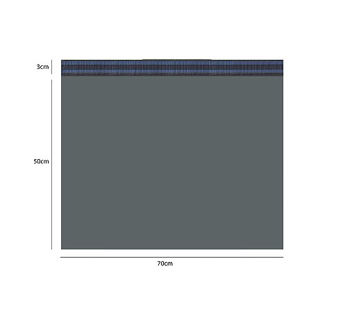 ENVELOPE PLÁSTICO DE SEGURANÇA PARA TRANSPORTE 70X50 ECOLÓGICO