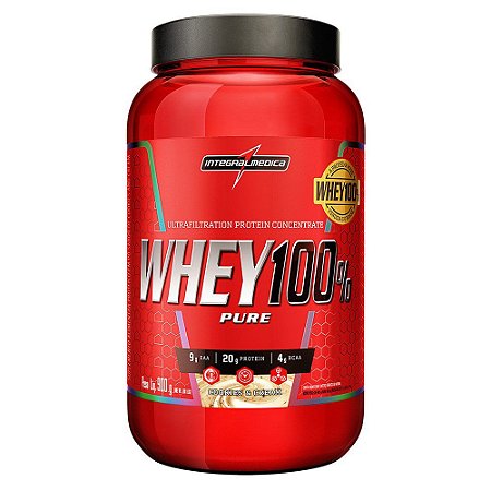 Whey 100% Pote 900g (Integralmedica)