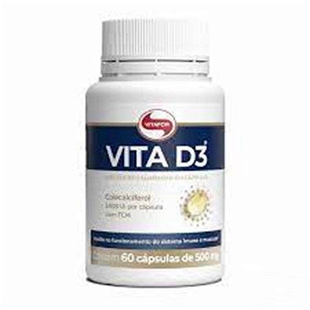 Vitamina D3 60 Caps (Vitafor)
