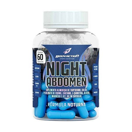 Night Abdomen Pote 60 Capsulas (Bodyaction)