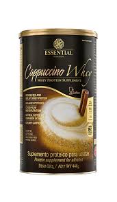 Cappuccino Whey Lata 448g (Essential)