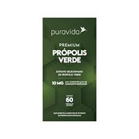 Propolis Verde 10mg 60 Caps (Pura Vida)