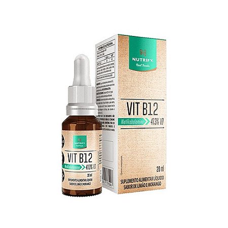 Vitamina B12 Frasco 20ml (Nutrify)