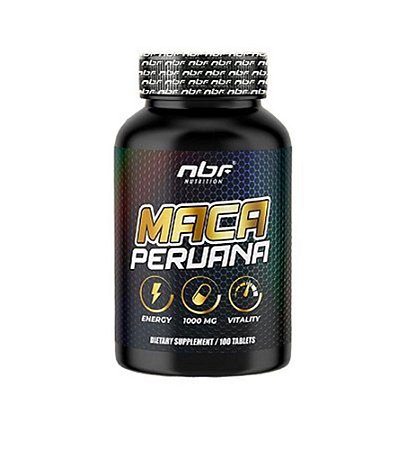 Maca Peruana 1G Pote 100 Tablets (Nbf Nutrition)