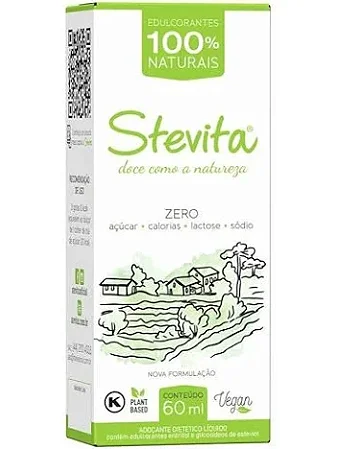 Adoçante Líquido Stevita 60ml