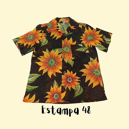Camisa de chita | Tam 08 | PRONTA ENTREGA