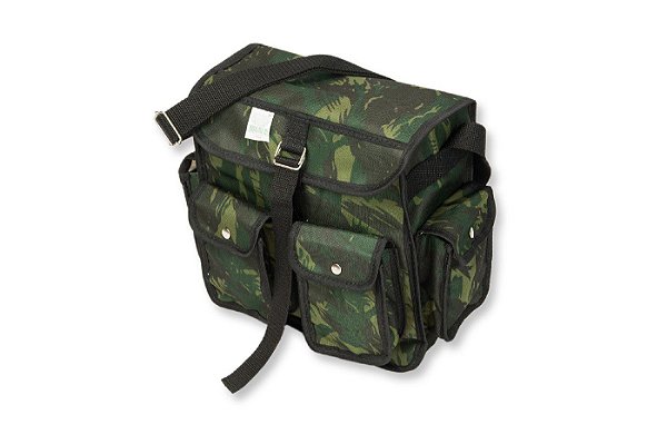 BORNAL PESCA CAMUFLADO COM 4 BOLSOS