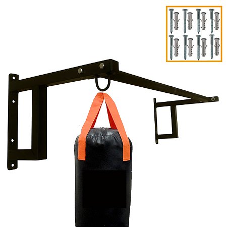 Barra de Parede Fixa de 40cm Treino Academia e Musculação