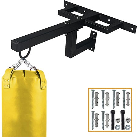 Suporte Para Saco De Pancada De Parede Reforçado Desmontável