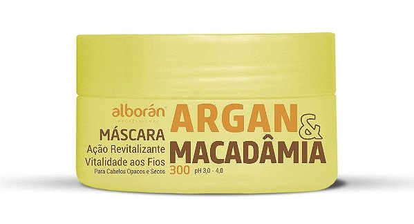MÁSCARA DE HIDRATAÇÃO ARGAN & MACADÂMIA 300GR