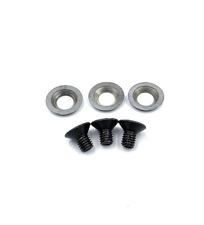 KIT 3 Pastilhas redonda 14x2 para disco esmerilhadeira