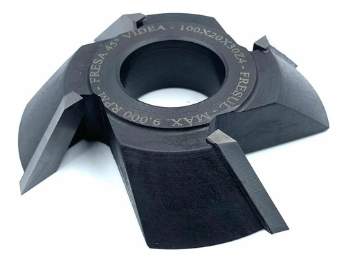 Fresa Meia Esquadria 45 Graus 20mm Para Tupia