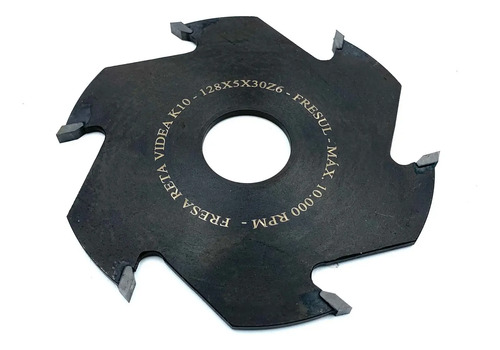 Fresa Reta 5mm Para Tupia De Mesa - 125x5x30z6