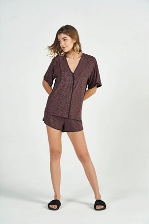 SHORT DOLL MANGA CURTA COM ABERTURA