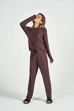 PIJAMA MANGA LONGA ONCINHA