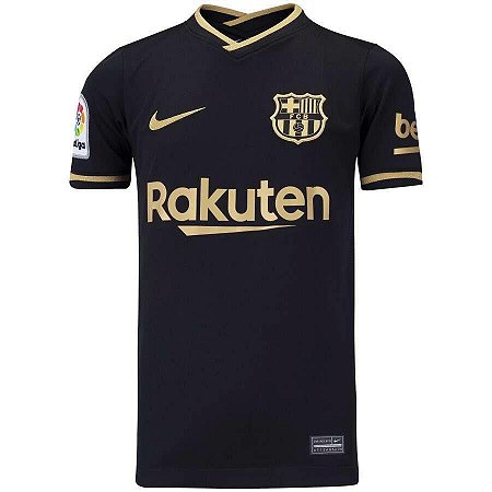 Camisa Barcelona Preta Away 20/21