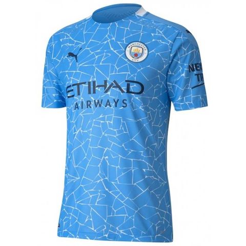 Camisa de Time Manchester City Azul Masculina