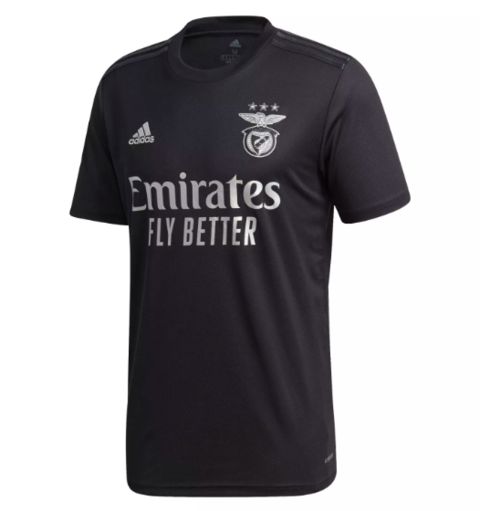 Camisa de Time Benfica II Preta Masculina