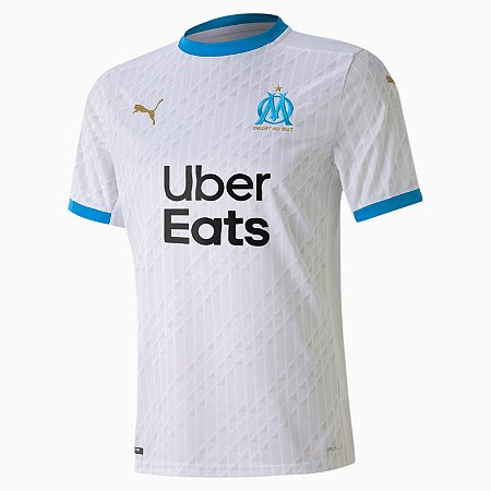 Camisa de Time Olympique de Marseille Branca