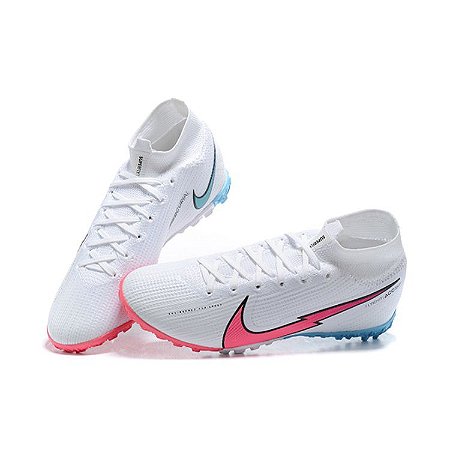 NIKE MERCURIAL Superfly 7 Elite BRANCA E ROSA - BR Aesthetics