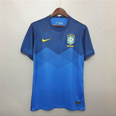 Camisa da Seleção do Brasil Azul 2020
