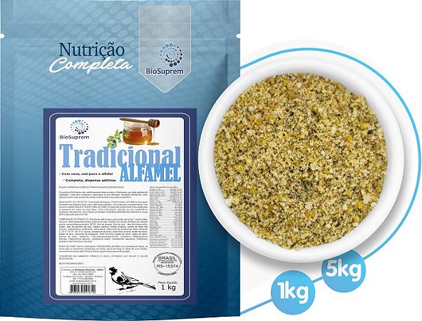 Farinhada Tradicional AlfaMel Biosuprem