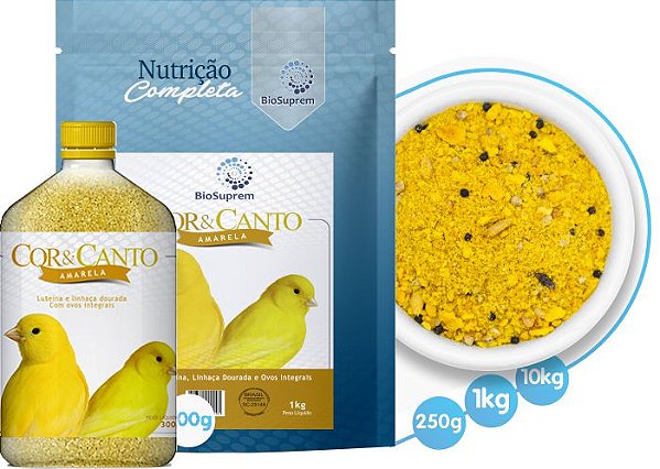 Farinhada Cor & Canto Amarela Biosuprem