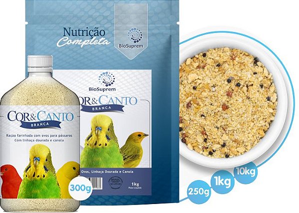 Farinhada Cor & Canto Branca Biosuprem