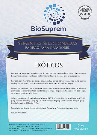 Fórmula Exóticos Biosuprem