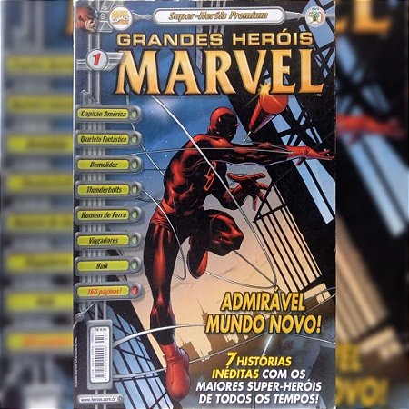 GRANDES HERÓIS MARVEL Nº 1