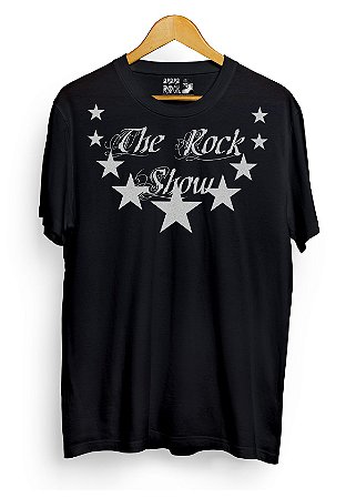 Camiseta The Rock Show, Camiseta Básica Institucional, camisetas de rock,  camisetas de bandas de rock, camisetas de rock and roll, Elvis Presley,  Metálica, Megadeth, The Doors, Rolling Stones, Ramones - Loja de