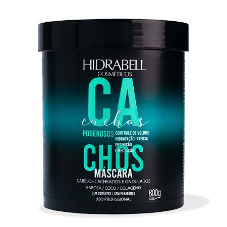 Máscara Cachos Poderosos 800g Hidrabell