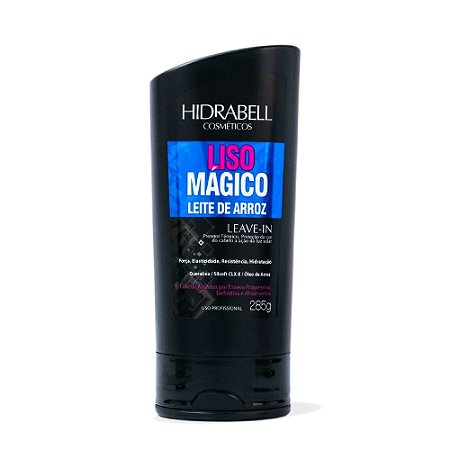 Leave-in - Creme de Pentear Liso Mágico 285g Protetor térmico Hidrabell