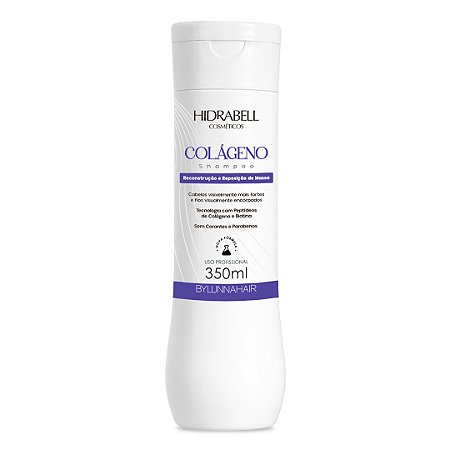 Shampoo Colágeno Lifter Reconstrução Capilar 350ml Hidrabell