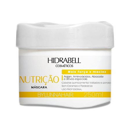 Máscara Nutrição Capilar 250ml Hidrabell