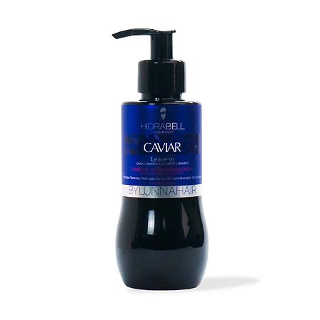 Leave-In - Creme de Pentear Caviar Reconstrução Capilar Absoluta Protetor térmico 200g Hidrabell