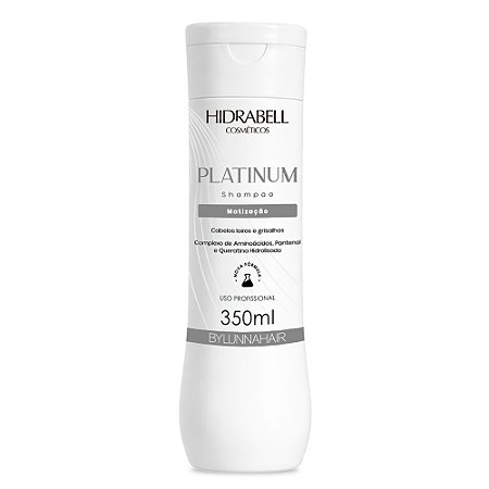 Shampoo Matizador Platinum 350ml Hidrabell