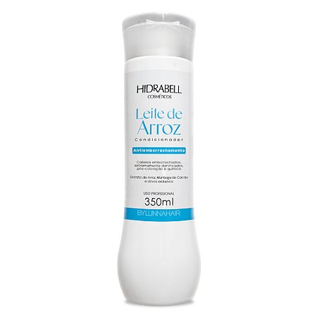 Condicionador Leite de Arroz  Antiemborrachamento 330g Hidrabell