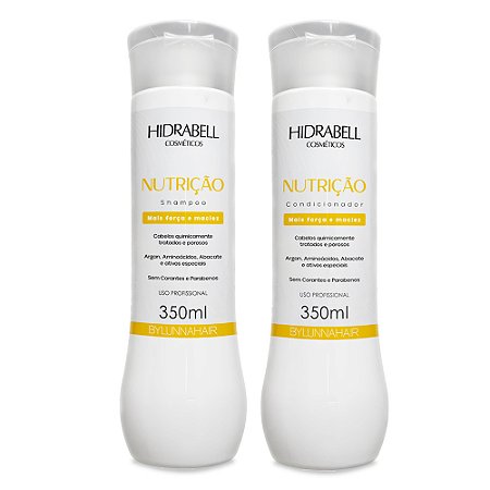 Shampoo e Condicionador Nutrição Hidrabell