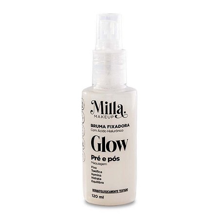 Bruma fixadora Glow 110Ml Milla