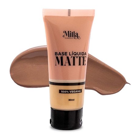 Base Líquida Rafa Matte Vegana Milla Makeup 30ml