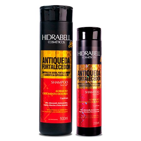 Kit Promoção Hidrabell Fortalecedor Shampoo 500ml+Condicionador 270g