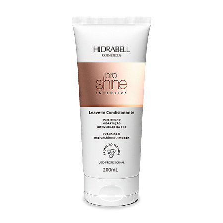 Leave-in Creme para Pentear Protetor Térmico Pro Shine 200ml Hidrabell