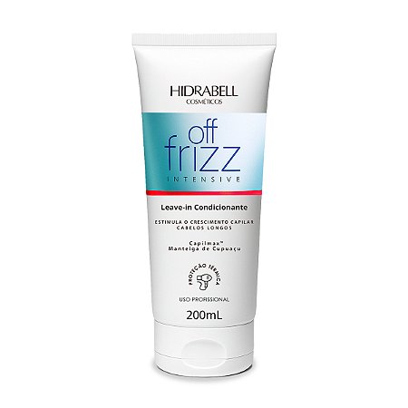 Leave-in Creme para Pentear Protetor Térmico Off Frizz 200ml Hidrabell