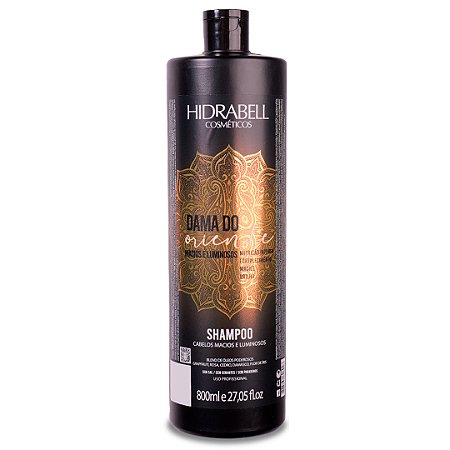 Shampoo Dama do Oriente Brilho Luminosidade 800ml Hidrabell