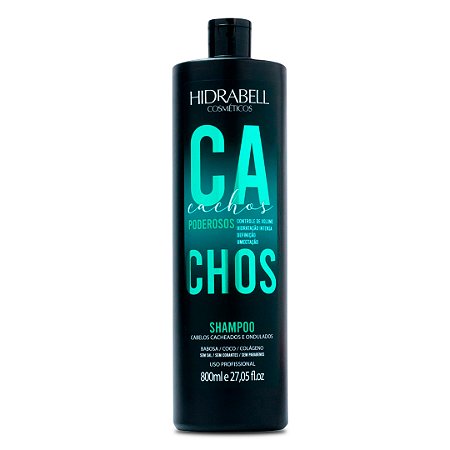 Shampoo Cachos Poderosos 800ml Hidrabell