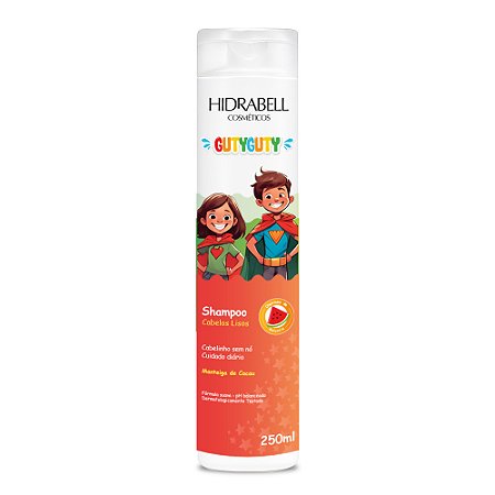 Shampoo Infantil Cabelo Liso Kids 250ml Hidrabell