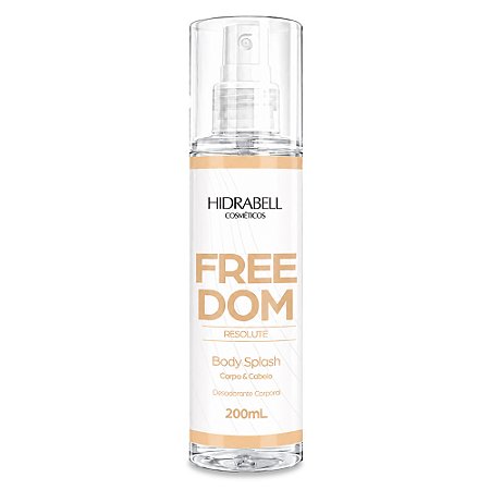 Body Splash Freedom Colônia Frutado Feminino 200ml Hidrabell