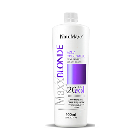 Água Oxigenada Ox MaxxBLONDE 20 Vol NatuMaxx 900ml