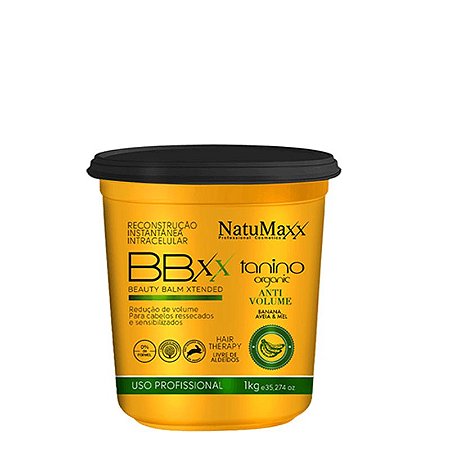 BBXX - Beauty Balm Xtended Tanino Organic  NatuMaxx  1kg